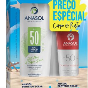 Anasol Conjunto Fps 50 Facial 60G + Fps 50 Corpo 200G